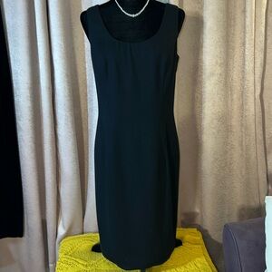 Vintage Niteline Della Roufogali Size 10 Black Dress